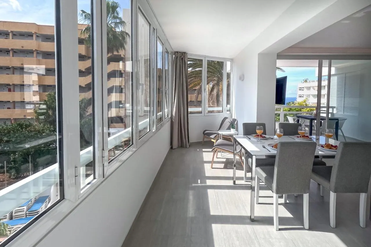 Stunning Apartment With Ocean View Playa Fanabe 0*,