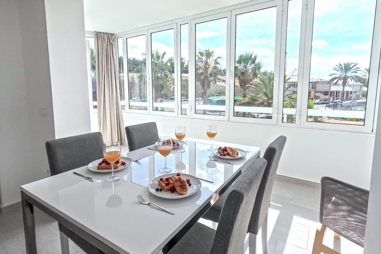 Stunning Apartment With Ocean View Playa Fanabe Spain